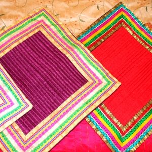 4 different colours pillowcase set